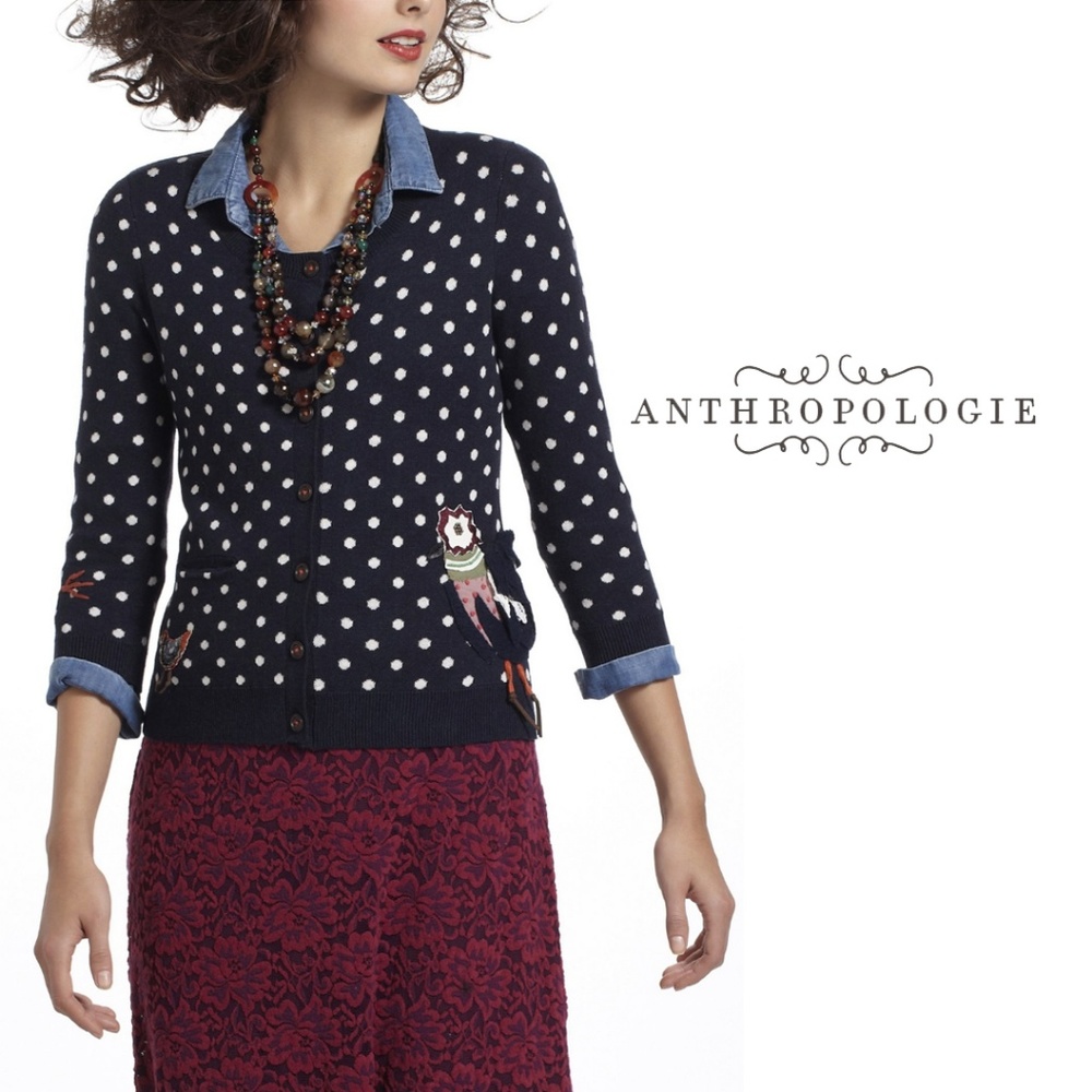 Anthropologie Snowbird Cardi by Charlie & Robin - Picture 1 of 8
